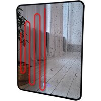 Зеркало с подсветкой  EMZE Smartphone 50х70 LED.UV.SMART.50.70.CHE.AF.4K (черный с УФ-окантовкой, подсветкой и антизапотеванием) - Превью изображения №13 — Интернет-магазин ПроЗаказ
