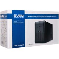Источник бесперебойного питания SVEN Pro+ 800 - Превью изображения №4 — Интернет-магазин ПроЗаказ