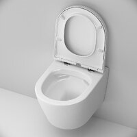 Унитаз подвесной AM.PM ErgoFit Sense FlashClean IS110101.741701 (с сиденьем) - Превью изображения №9 — Интернет-магазин ПроЗаказ