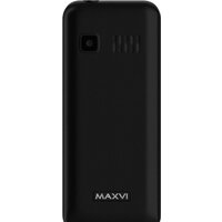 Кнопочный телефон Maxvi P3 (черный) - Превью изображения №3 — Интернет-магазин ПроЗаказ