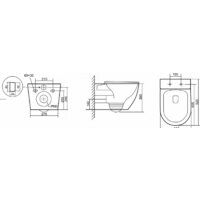 Унитаз подвесной Triton Pro Verso VO-1832 - Превью изображения №13 — Интернет-магазин ПроЗаказ