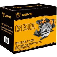 Дисковая (циркулярная) пила Deko DKCS20DA 085-1155 (с 1-им АКБ) - Превью изображения №3 — Интернет-магазин ПроЗаказ