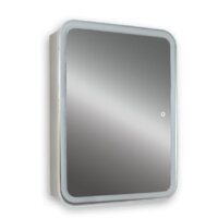  Silver Mirrors Шкаф с зеркалом Фиджи flip 50x75 LED-00002471 - Превью изображения №4 — Интернет-магазин ПроЗаказ