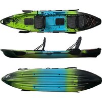 Байдарка BarrakuDA SOT390 (черный/зеленый/синий) - Превью изображения №2 — Интернет-магазин ПроЗаказ