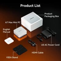 Мини-ПК GEEKOM A7 Max (Ryzen 9 7940HS, 16GB/1TB) - Превью изображения №4 — Интернет-магазин ПроЗаказ