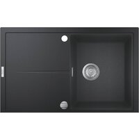 Кухонная мойка Grohe K400 50-C 78/50 1.0 31639AP0 (черный гранит) - Превью изображения №2 — Интернет-магазин ПроЗаказ
