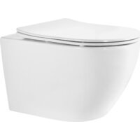 Унитаз подвесной Roxen Antares Tornado Long в комплекте с инсталляцией StounFix Dual Fresh 6 в 1 868459 (кнопка: сатин матовая) - Превью изображения №5 — Интернет-магазин ПроЗаказ