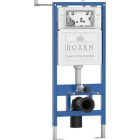Унитаз подвесной Roxen Antares Tornado Long в комплекте с инсталляцией StounFix Dual Fresh 6 в 1 868459 (кнопка: сатин матовая) - Превью изображения №2 — Интернет-магазин ПроЗаказ