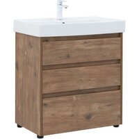  Aquanet Тумба под умывальник Nova Lite 75 302474 (дуб рустикальный) - Превью изображения №8 — Интернет-магазин ПроЗаказ