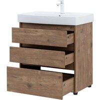  Aquanet Тумба под умывальник Nova Lite 75 302474 (дуб рустикальный) - Превью изображения №7 — Интернет-магазин ПроЗаказ