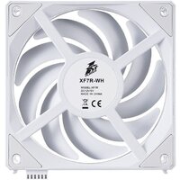 Комплект вентиляторов для корпуса 1stPlayer XF7 Reverse ARGB (3 шт, белый) - Превью изображения №7 — Интернет-магазин ПроЗаказ