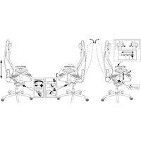 Игровое (геймерское) кресло Knight Titan (черный) - Превью изображения №27 — Интернет-магазин ПроЗаказ