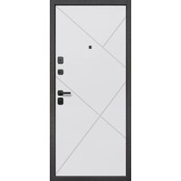 Металлическая дверь Guard 7см Серебро/белый матовый (86x205, левая) - Превью изображения №3 — Интернет-магазин ПроЗаказ