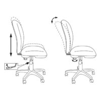 Компьютерное кресло Бюрократ KD-W10/STICK-PINK (малиновый) - Превью изображения №6 — Интернет-магазин ПроЗаказ