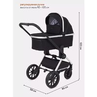 Универсальная коляска Rant MOWbaby Tilda MB064 (2 в 1, черный) - Превью изображения №26 — Интернет-магазин ПроЗаказ