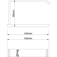 Набор аксессуаров для ванной Lauter 21SH7062 + 21SH7052 + 21SH7102 (Matt Black, 3 предмета) - Превью изображения №15 — Интернет-магазин ПроЗаказ
