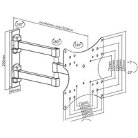 Кронштейн для телевизора Ultramounts UM867W (белый) - Превью изображения №11 — Интернет-магазин ПроЗаказ