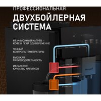 Кофемашина Weissgauff WCM-340 TFT Automatic Touch Cappuccino Nero - Превью изображения №13 — Интернет-магазин ПроЗаказ