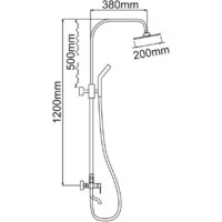 Душевая система  Ledeme L2443 - Превью изображения №11 — Интернет-магазин ПроЗаказ