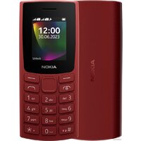 Nokia 106 (2023) Dual SIM TA-1564 (красный)