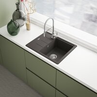 Кухонная мойка Franke Basis BFG 611-62 114.0716.316 (серый сланец) - Превью изображения №2 — Интернет-магазин ПроЗаказ