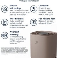 Очиститель воздуха Electrolux EPO50351BG - Превью изображения №2 — Интернет-магазин ПроЗаказ