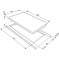 Варочная панель Smeg PGF95-4 - Превью изображения №4 — Интернет-магазин ПроЗаказ