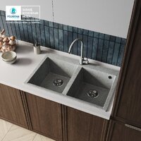 Кухонная мойка Polygran Brig 790 (светло-серый) - Превью изображения №8 — Интернет-магазин ПроЗаказ