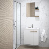  Lauter Тумба под умывальник Adri 59 (белый глянец) - Превью изображения №4 — Интернет-магазин ПроЗаказ