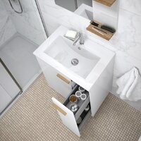  Lauter Тумба под умывальник Adri 59 (белый глянец) - Превью изображения №5 — Интернет-магазин ПроЗаказ