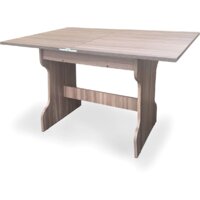 Кухонный стол Анмикс Раскладной ИП 01-340000 (ЛДСП, ясень шимо темный) - Превью изображения №4 — Интернет-магазин ПроЗаказ