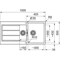 Кухонная мойка Franke Sirius 2.0 S2D 651-100 143.0618.682 (серый асфальт) - Превью изображения №2 — Интернет-магазин ПроЗаказ
