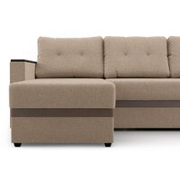 Диван Mio Tesoro Атланта Лайт 111 (Savana Camel/Ecostile Chocolate) - Превью изображения №7 — Интернет-магазин ПроЗаказ