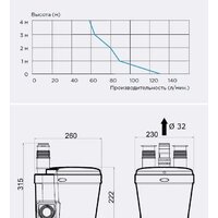 Канализационная установка SFA Saniswift - Превью изображения №3 — Интернет-магазин ПроЗаказ