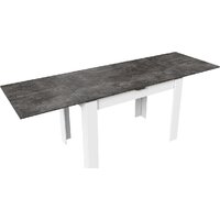 Кухонный стол Трия Промо тип 4 (белый/ателье темный) - Превью изображения №2 — Интернет-магазин ПроЗаказ