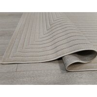 Ковер для жилой комнаты Radjab Carpet Сканди Сизаль Прямоугольник 10936B 12225RK (2x2.9, Krem/Krem) - Превью изображения №3 — Интернет-магазин ПроЗаказ