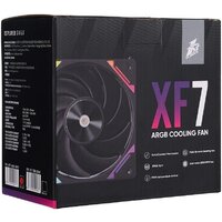 Комплект вентиляторов для корпуса 1stPlayer XF7 Reverse ARGB (3 шт, черный) - Превью изображения №11 — Интернет-магазин ПроЗаказ