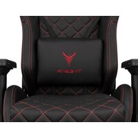 Игровое (геймерское) кресло Knight Titan (черный/красный) - Превью изображения №20 — Интернет-магазин ПроЗаказ