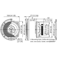 Коаксиальная АС Kenwood KFC-S1066 - Превью изображения №2 — Интернет-магазин ПроЗаказ