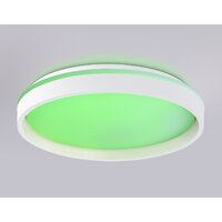 Припотолочная люстра Ambrella light Orbital FZ607 WH/GD (белый/золото) - Превью изображения №5 — Интернет-магазин ПроЗаказ