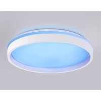 Припотолочная люстра Ambrella light Orbital FZ607 WH/GD (белый/золото) - Превью изображения №9 — Интернет-магазин ПроЗаказ