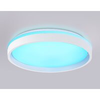 Припотолочная люстра Ambrella light Orbital FZ607 WH/GD (белый/золото) - Превью изображения №10 — Интернет-магазин ПроЗаказ