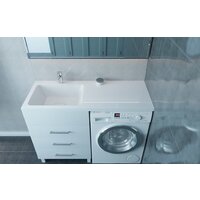 Умывальник Madera Kamilla 120х48 (левый) - Превью изображения №2 — Интернет-магазин ПроЗаказ