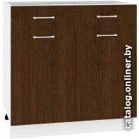 Кортекс-мебель Корнелия Лира НШ80р1ш без столешницы (венге)