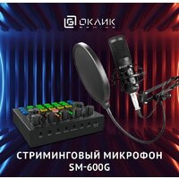 Набор для стриминга Оклик SM-600G - Превью изображения №2 — Интернет-магазин ПроЗаказ