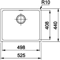Кухонная мойка Franke Sirius SID 110-50 144.0757.987 (сахара) - Превью изображения №2 — Интернет-магазин ПроЗаказ