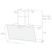 Кухонная вытяжка Elica Shire WH/A/90 [PRF0119828] - Превью изображения №4 — Интернет-магазин ПроЗаказ