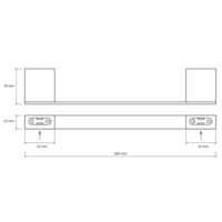 Держатель для полотенца Bemeta Via 135004042 - Превью изображения №2 — Интернет-магазин ПроЗаказ