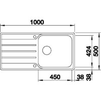 Кухонная мойка Blanco Lemis XL 6 S-IF 523035 (серебристый) - Превью изображения №3 — Интернет-магазин ПроЗаказ