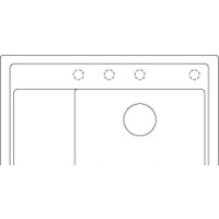Кухонная мойка Blanco Zenar XL 6 S Compact 523778 (правая, белый) - Превью изображения №5 — Интернет-магазин ПроЗаказ